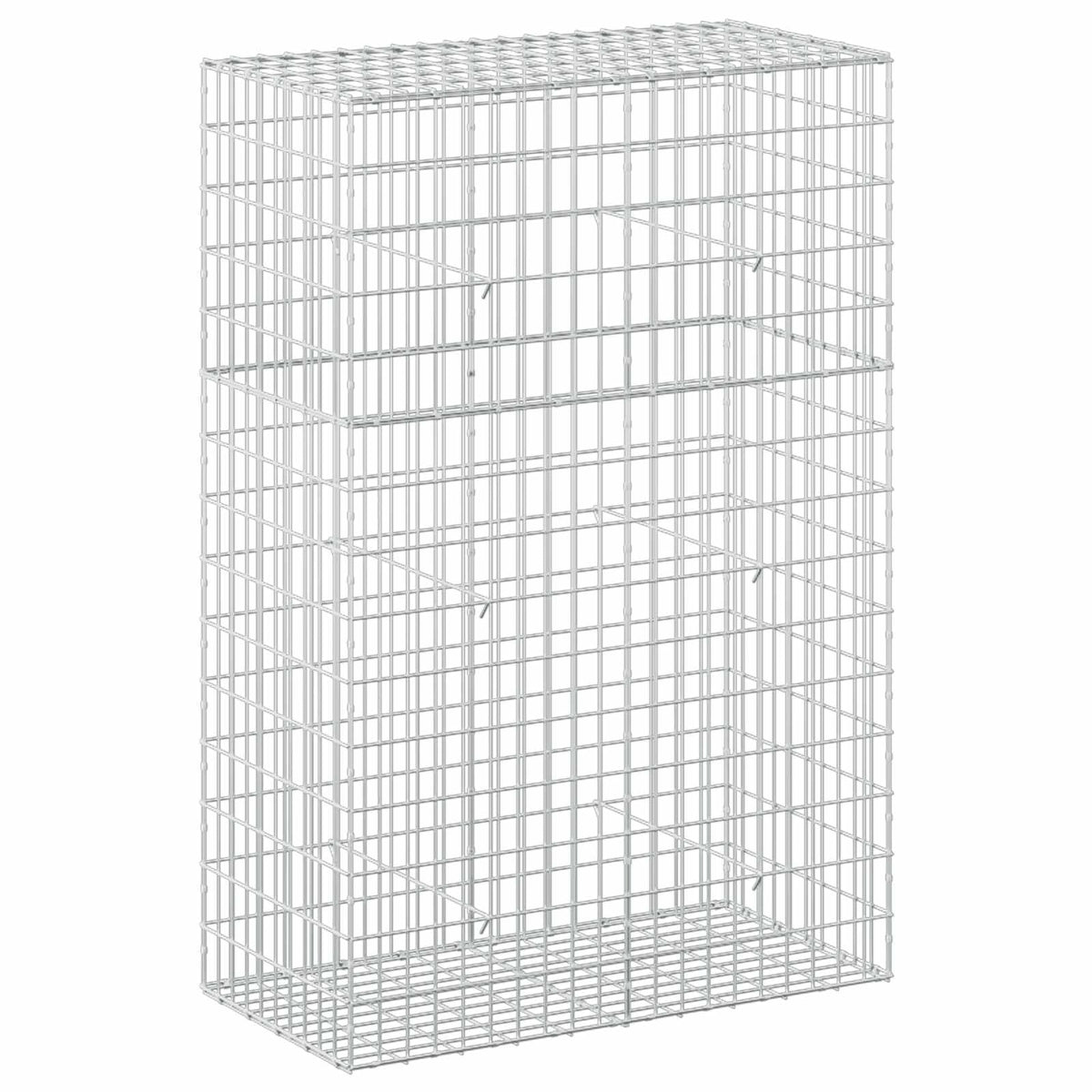 Gabion with 5 mm Wire and 5x10 cm Mesh 50x50x150 cm 100 cm