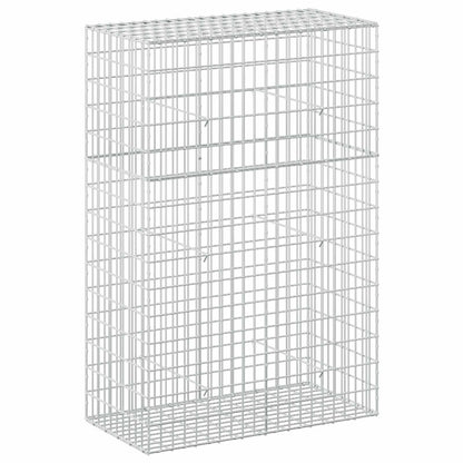 Gabion with 5 mm Wire and 5x10 cm Mesh 50x50x150 cm 100 cm