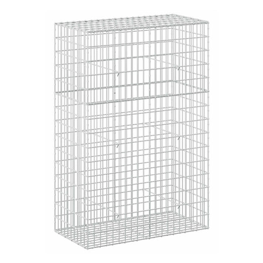 Gabion with 5 mm Wire and 5x10 cm Mesh 50x50x150 cm 100 cm