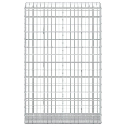 Gabion with 5 mm Wire and 5x10 cm Mesh 50x50x150 cm 100 cm