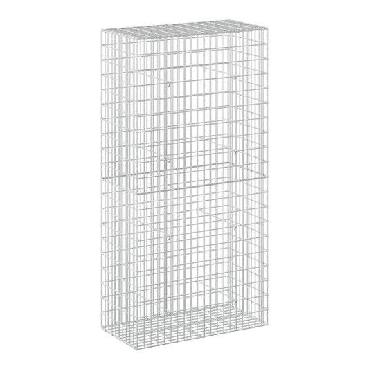 Gabion with 5 mm Wire and 5x10 cm Mesh 50x50x200 cm 100 cm
