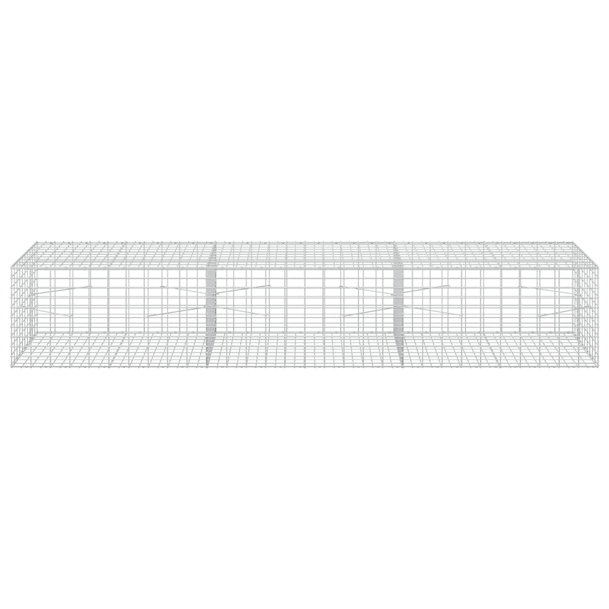 Gabion with 5 mm Wire and 5x10 cm Mesh 50x100x50 cm 300 cm