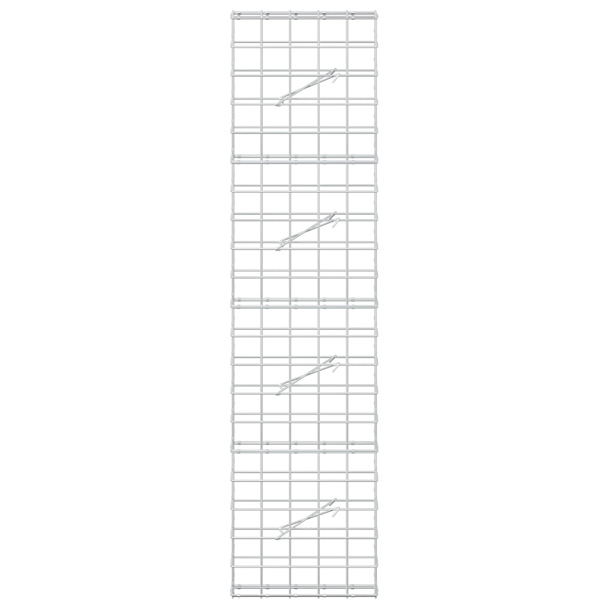 Gabion with 5 mm Wire and 10x10 cm Mesh 50x10x200 cm 50 cm