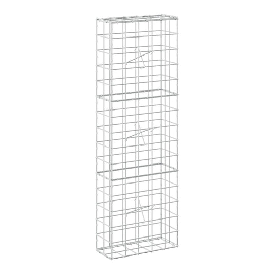 Gabion with 5 mm Wire and 10x10 cm Mesh 50x20x150 cm 50 cm
