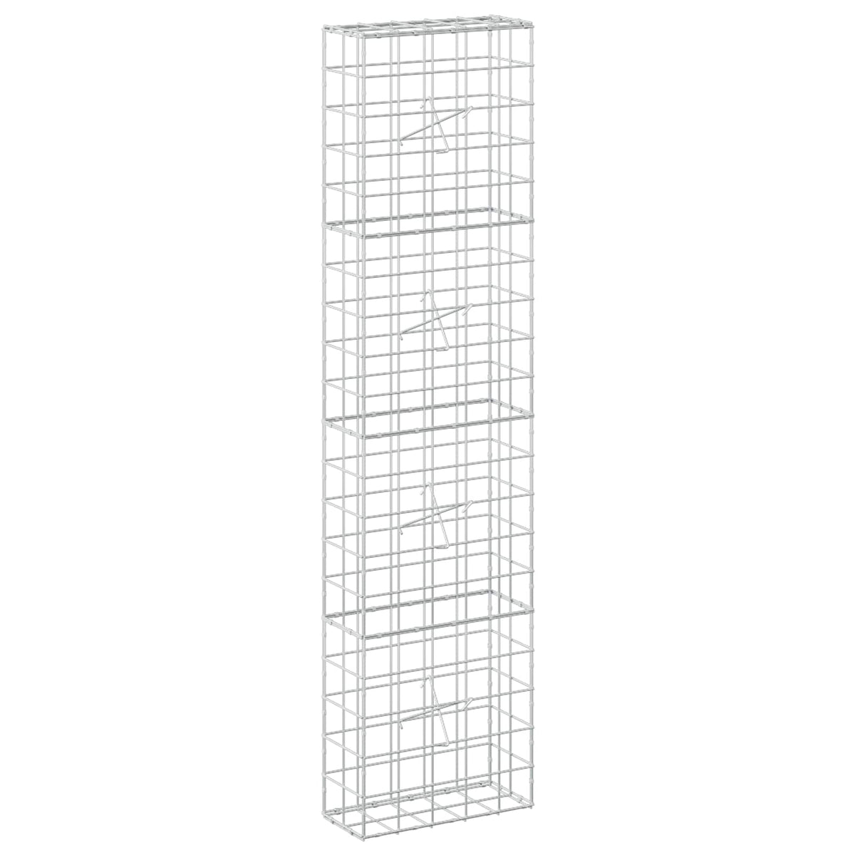 Gabion with 5 mm Wire and 10x10 cm Mesh 50x20x200 cm 50 cm
