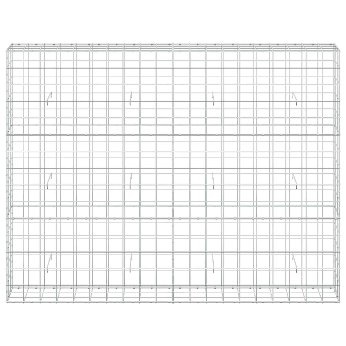 Gabion with 5 mm Wire and 10x10 cm Mesh 50x30x150 cm 200 cm