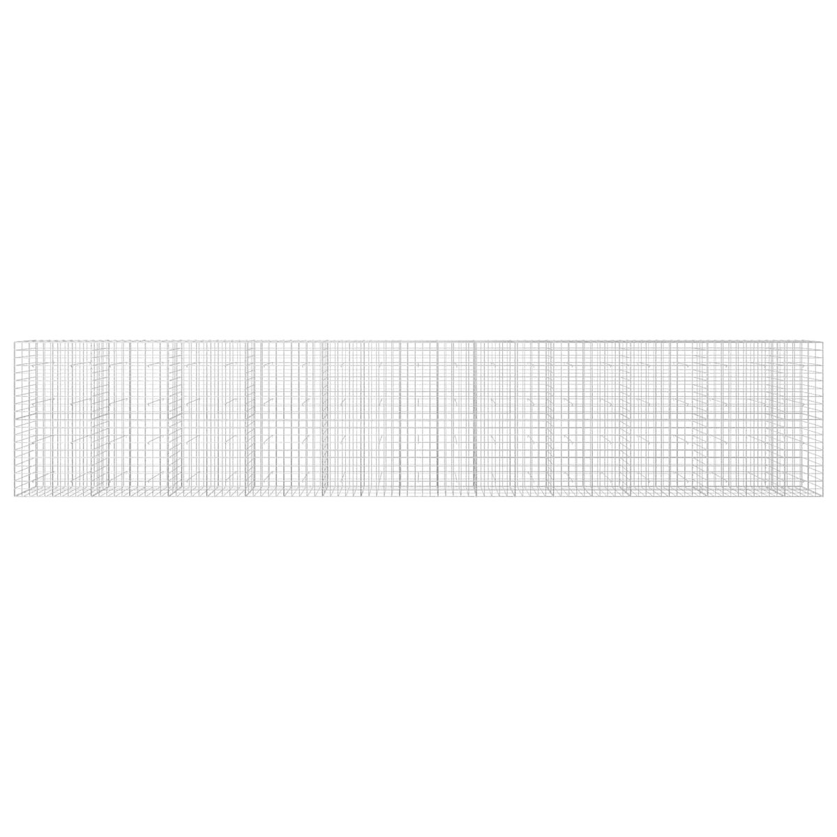 Gabion with 5 mm Wire and 10x10 cm Mesh 1050x30x200 cm 1050 cm