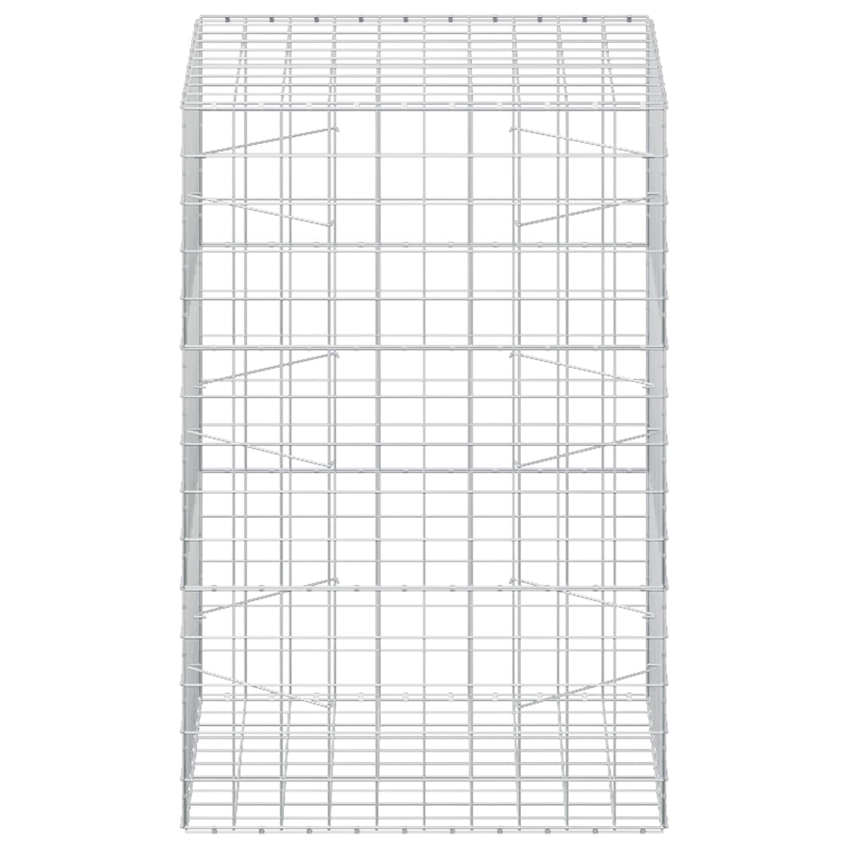 Gabion with 5 mm Wire and 10x10 cm Mesh 50x100x150 cm 100 cm