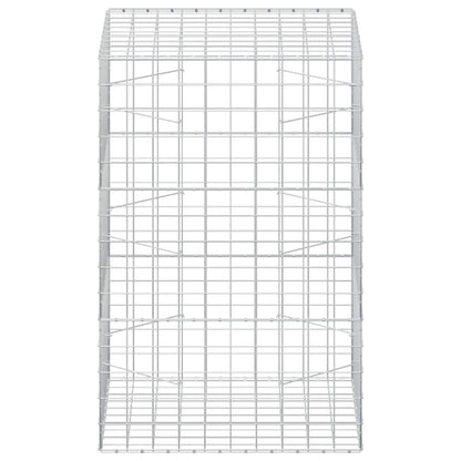 Gabion with 5 mm Wire and 10x10 cm Mesh 50x100x150 cm 100 cm