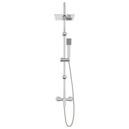 vidaXL Shower System Chrome Stainless Steel 21 x 48 x 112 cm 3