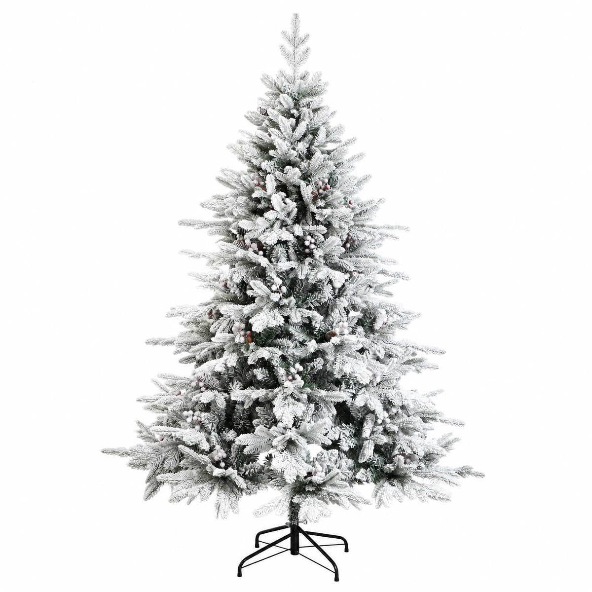 Artificial Christmas Tree Bauble LEDs Green White