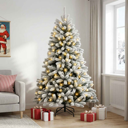 Artificial Hinged Christmas Tree LEDs Warm White