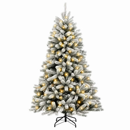 Artificial Hinged Christmas Tree LEDs Warm White