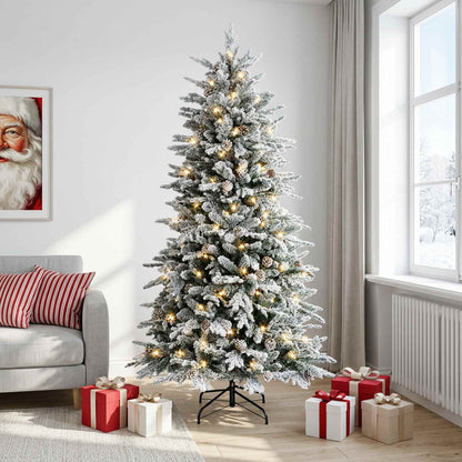 Artificial Hinged Christmas Tree LEDs Warm White