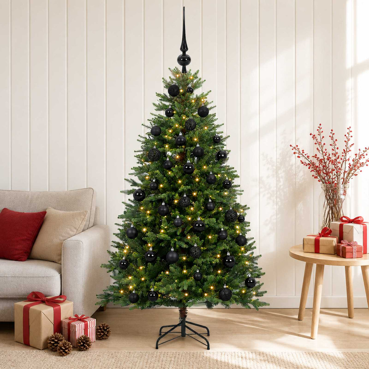 Artificial Christmas Tree Bauble LEDs