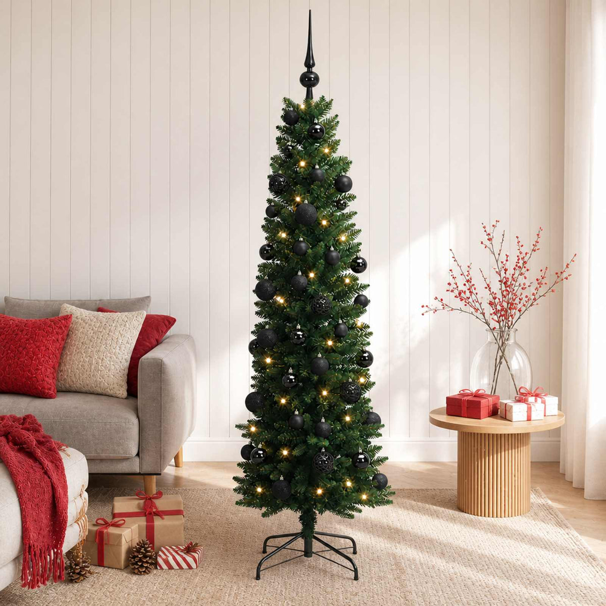 Artificial Slim Christmas Tree