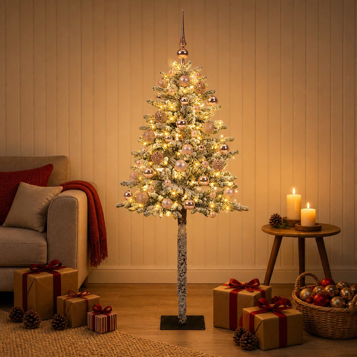 Artificial Christmas Tree Bauble LEDs
