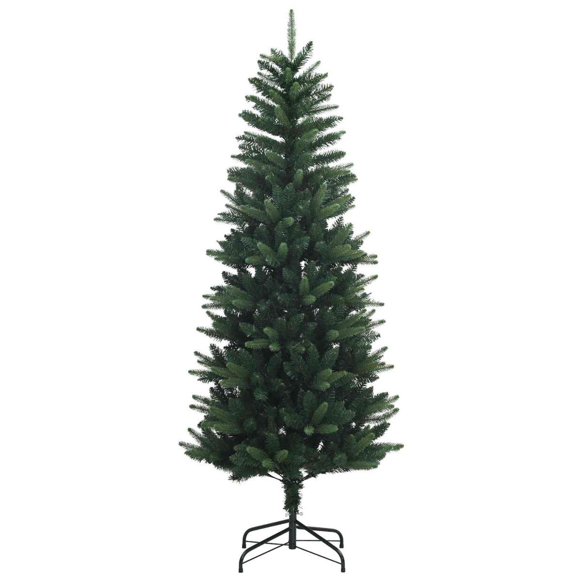vidaXL Artificial Christmas Tree with Bauble 120 cm 150 LEDs 5