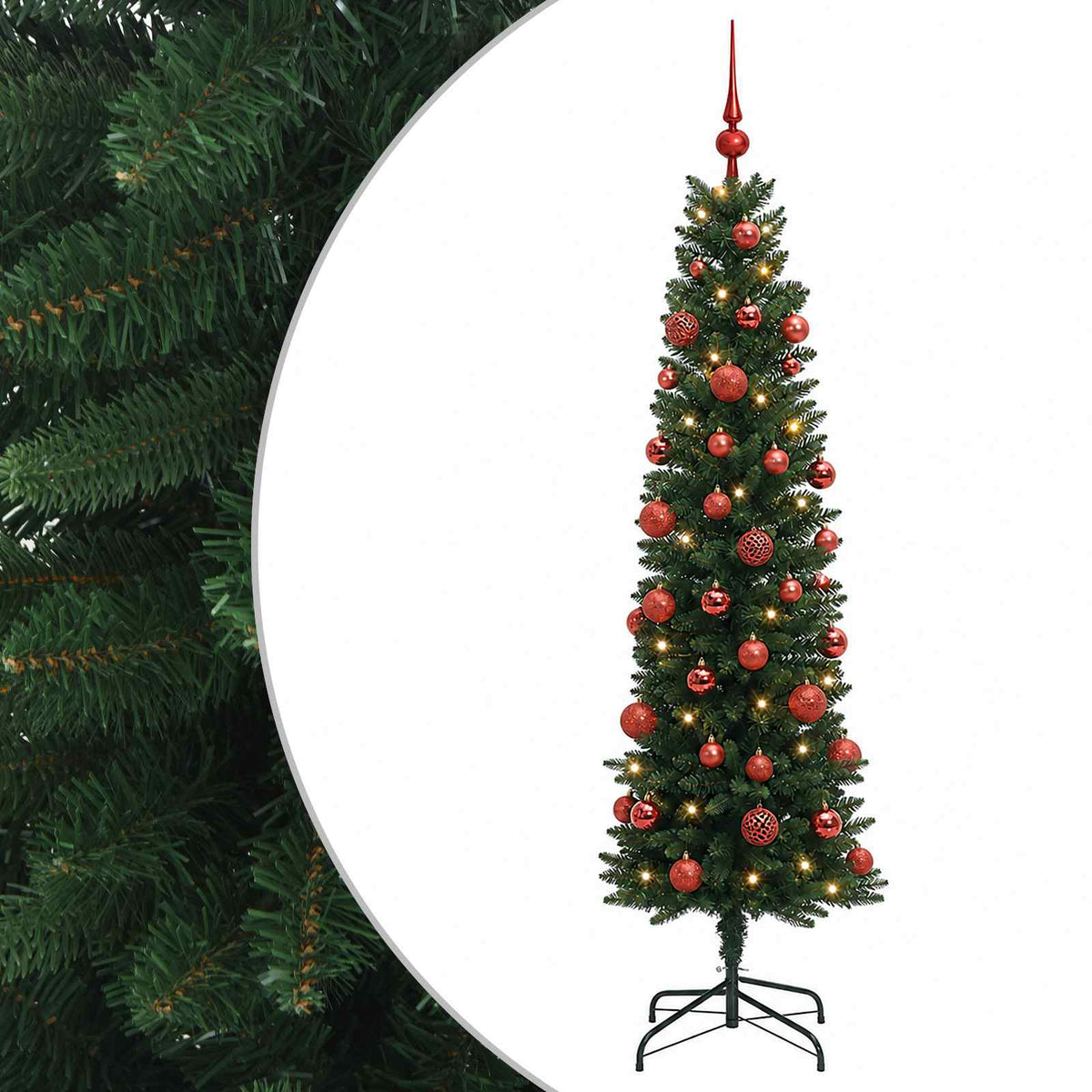 Artificial Slim Christmas Tree