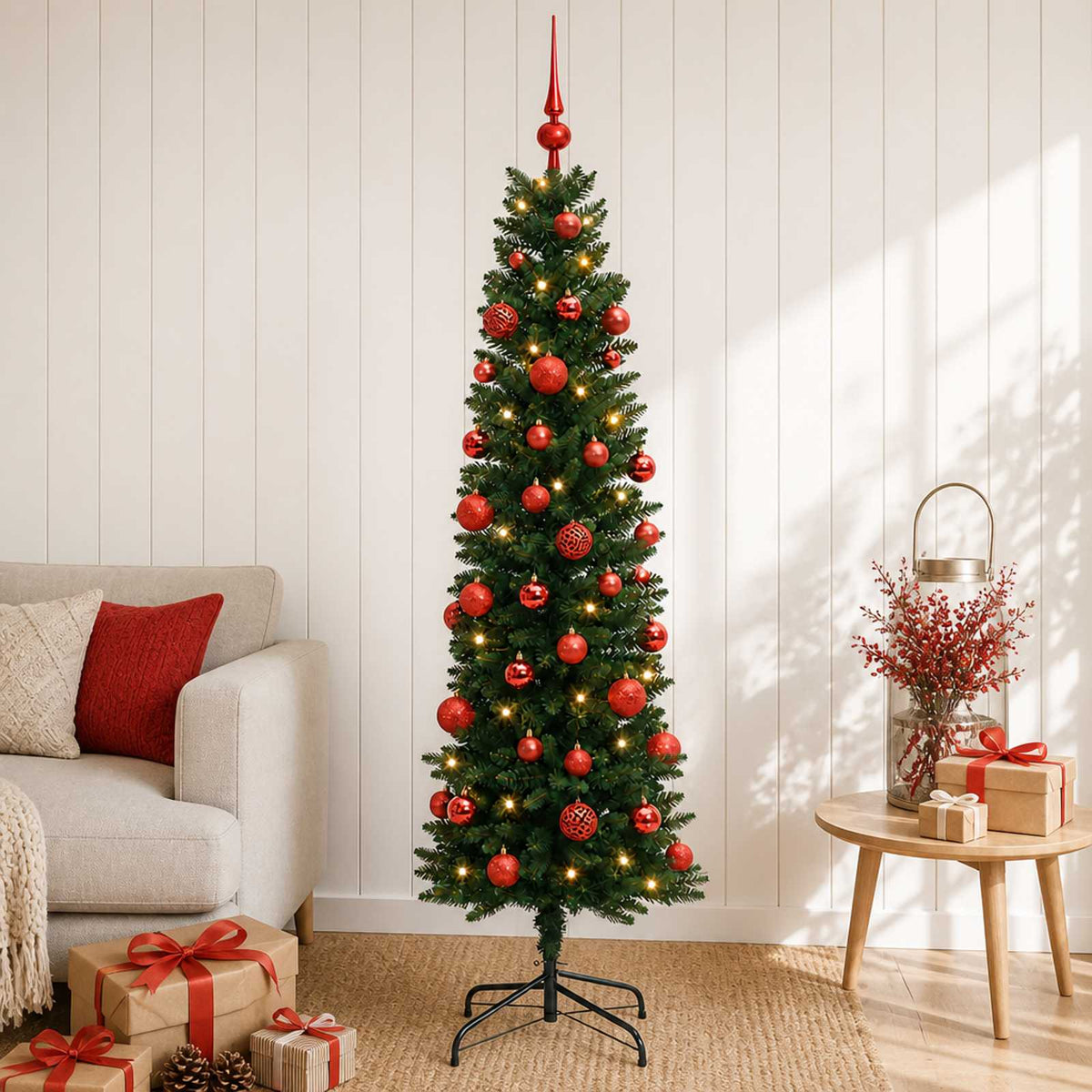 Artificial Slim Christmas Tree