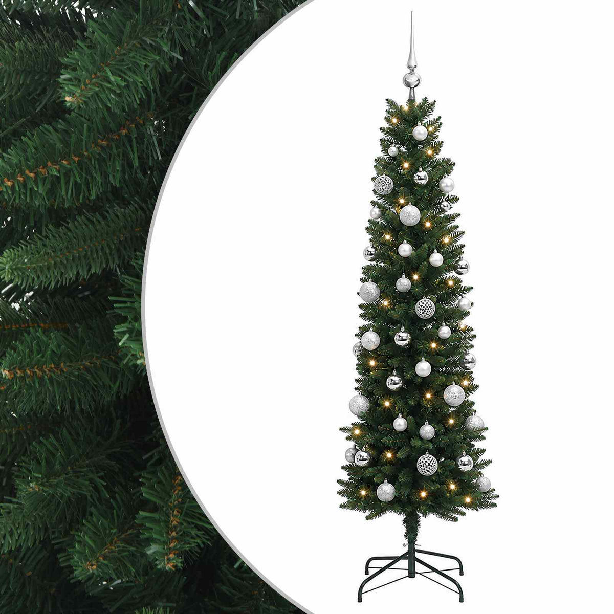 Artificial Slim Christmas Tree