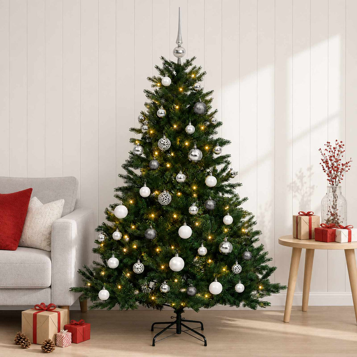 Artificial Christmas Tree Bauble LEDs
