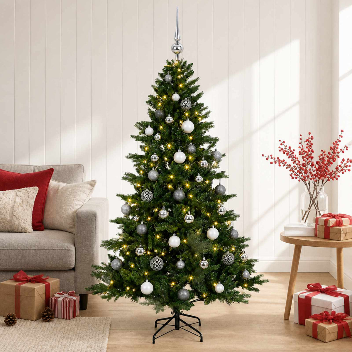 Artificial Christmas Tree Bauble LEDs