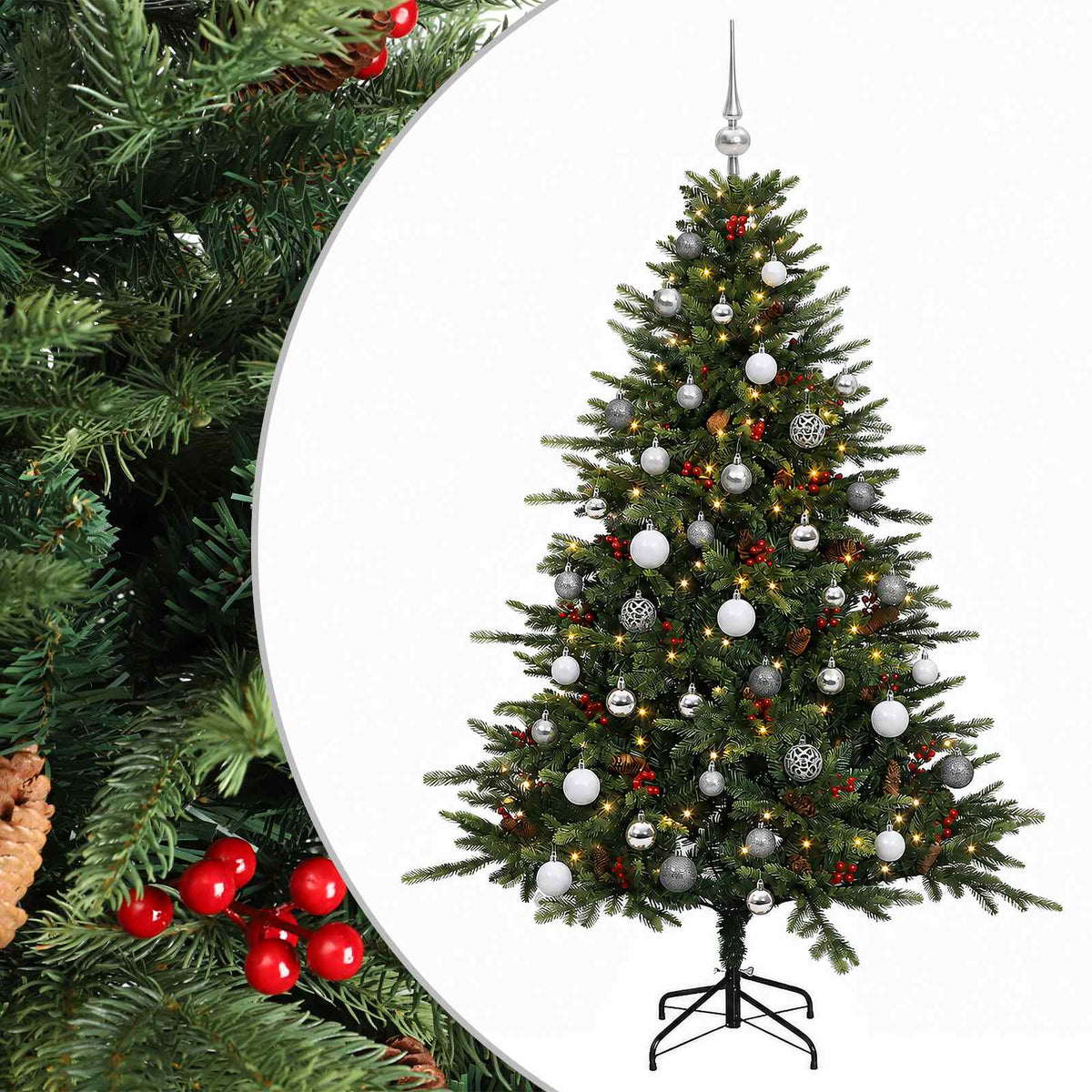 Artificial Christmas Tree Bauble LEDs