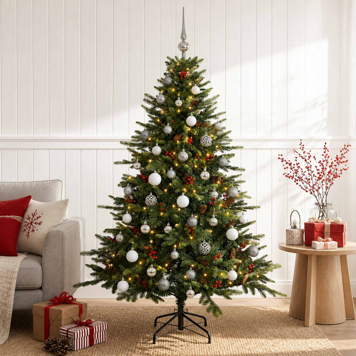 Artificial Christmas Tree Bauble LEDs
