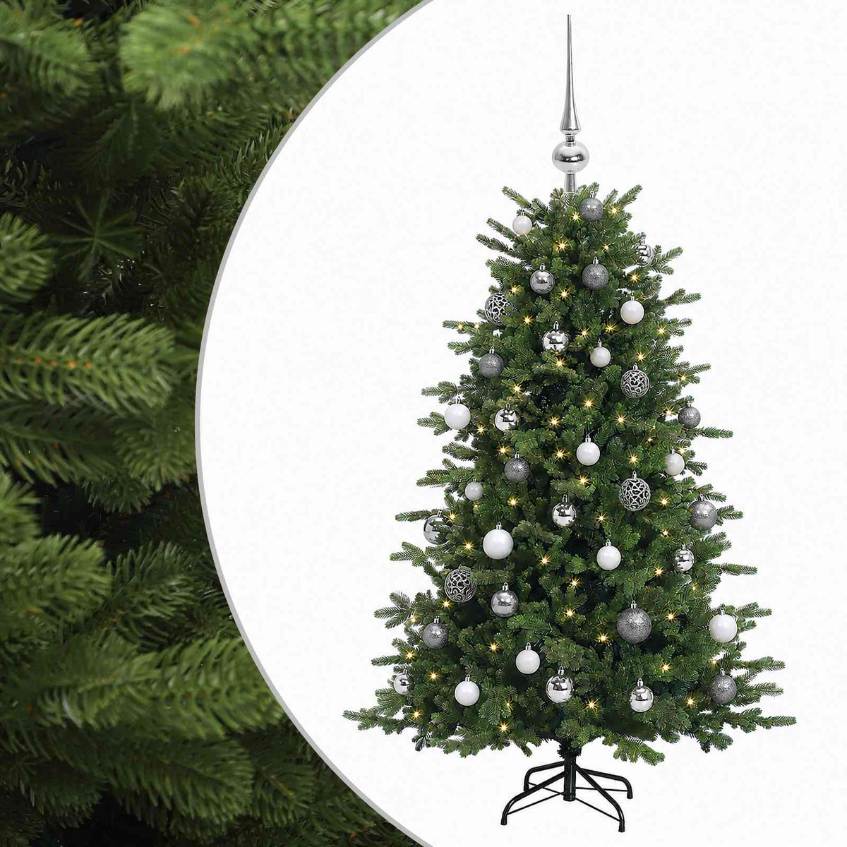 Artificial Christmas Tree Bauble LEDs