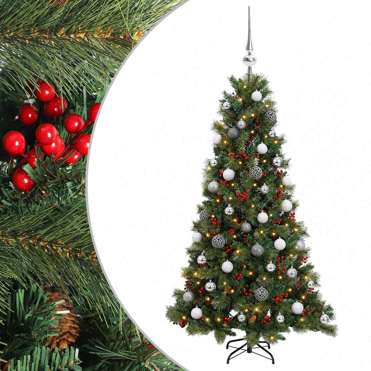 Artificial Christmas Tree Bauble LEDs