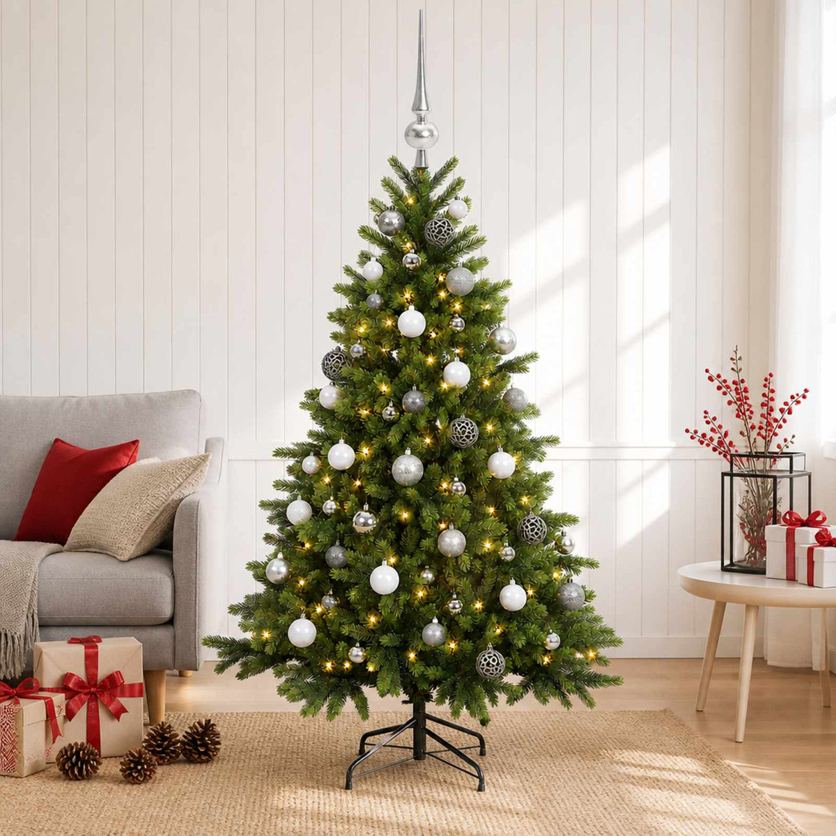 Artificial Christmas Tree Bauble LEDs