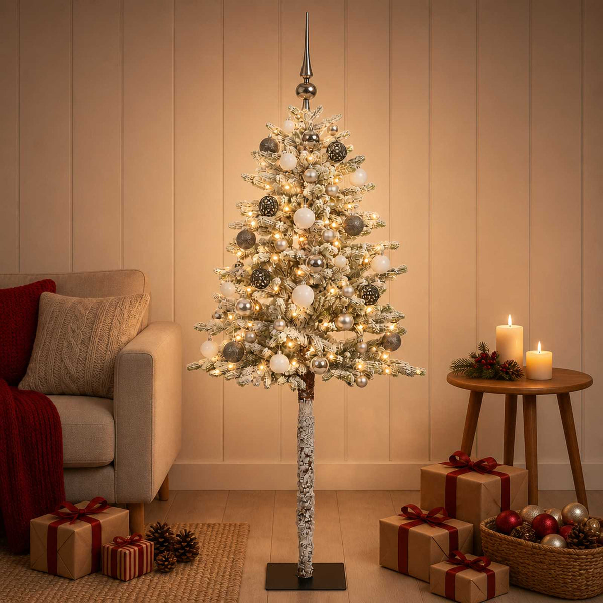 Artificial Christmas Tree Bauble LEDs
