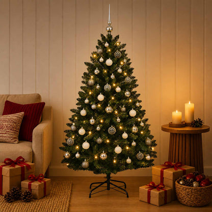 Artificial Christmas Tree Bauble Dark Green