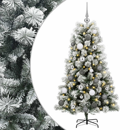 Artificial Hinged Christmas Tree Baubles LEDs