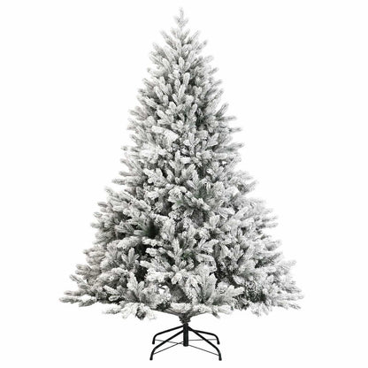 Artificial Hinged Christmas Tree 300 LEDs Warm White 180 cm