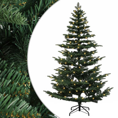 Artificial Christmas Tree Bauble LEDs Green Height