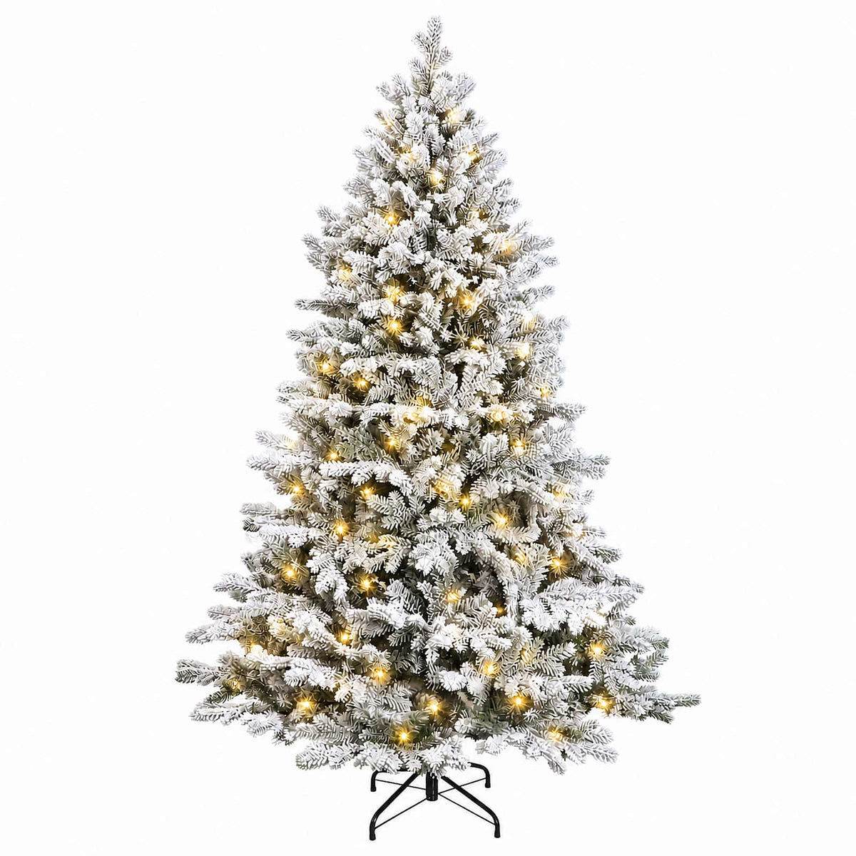 Artificial Christmas Tree Bauble LEDs Green White