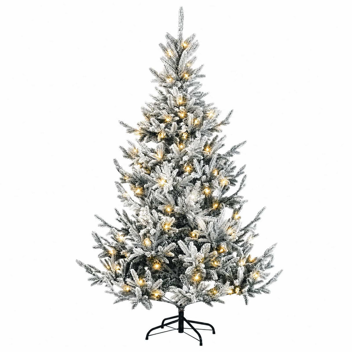 Artificial Christmas Tree Bauble LEDs Green White