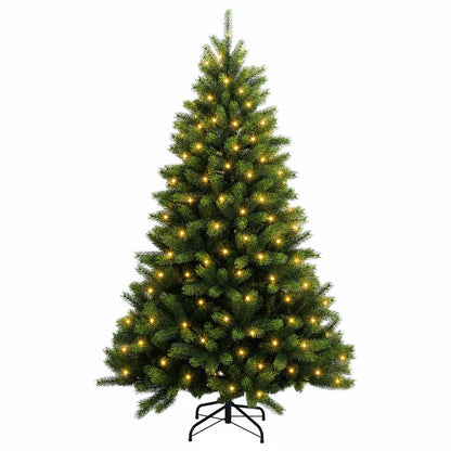 Artificial Hinged Christmas Tree LEDs Warm White