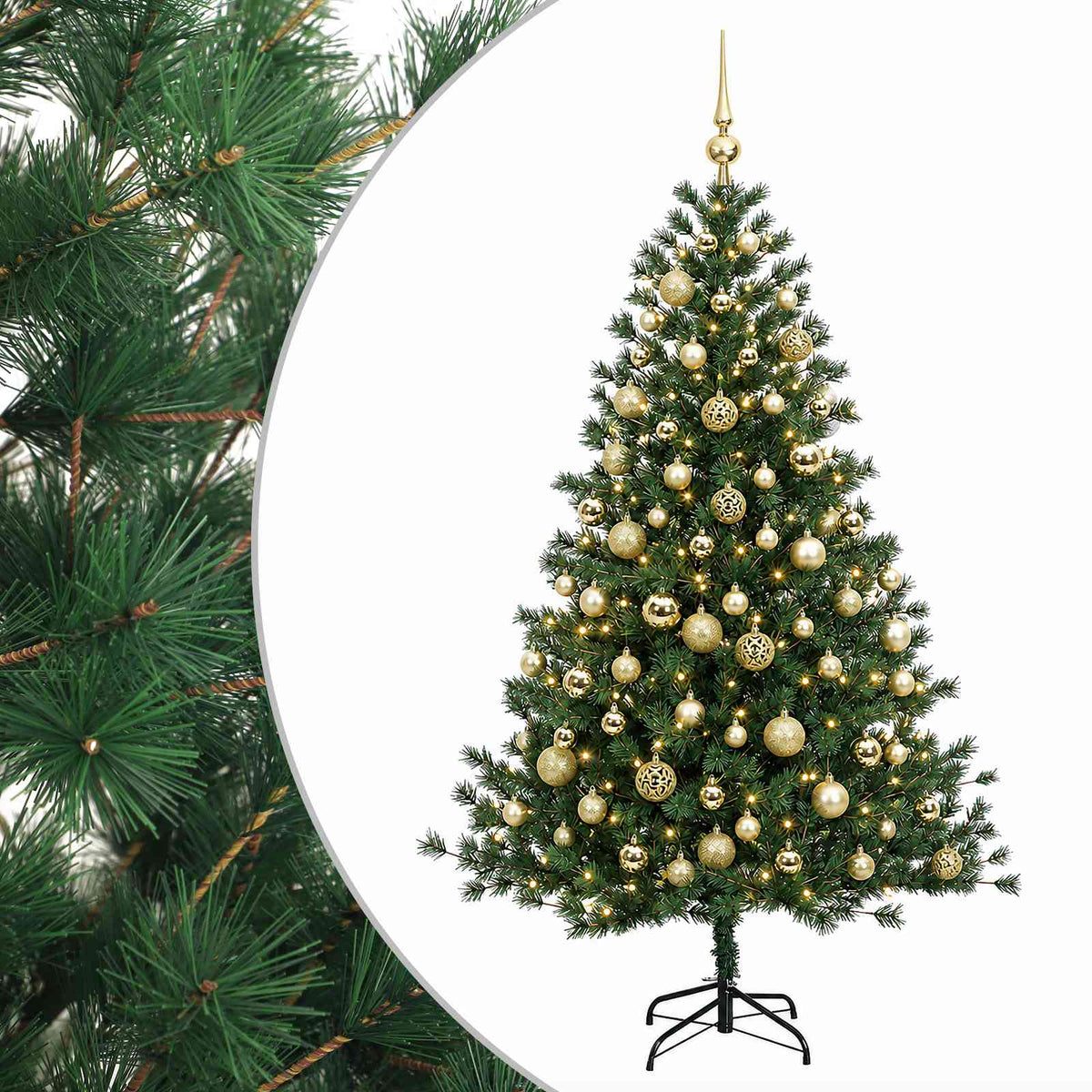 Artificial Christmas Tree Bauble LEDs