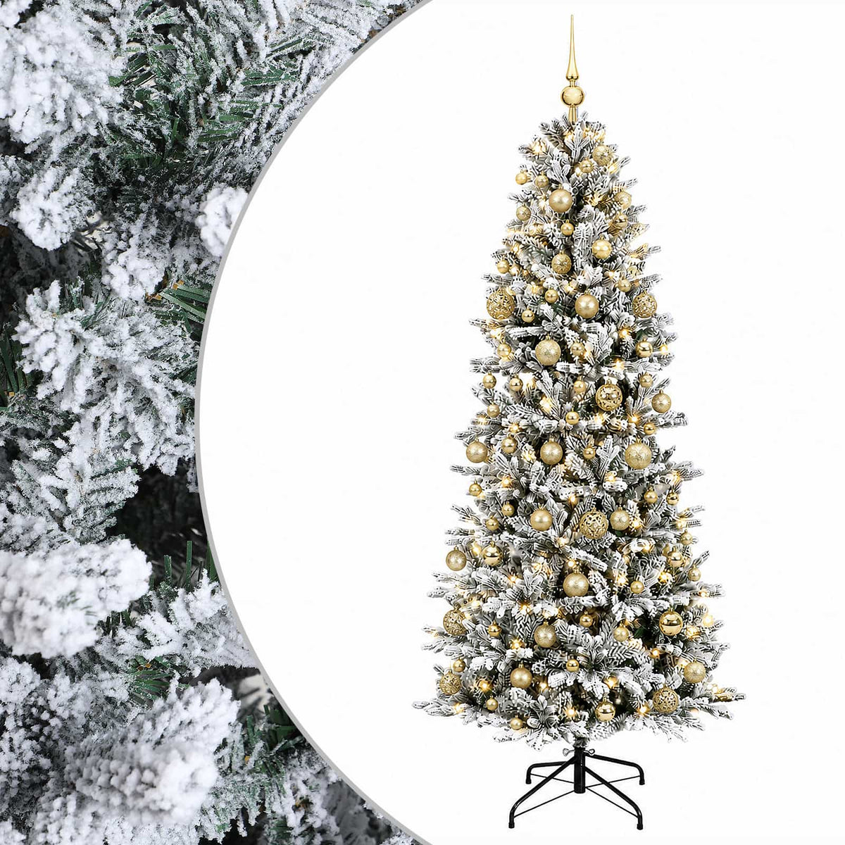 Artificial Christmas Tree Bauble LEDs
