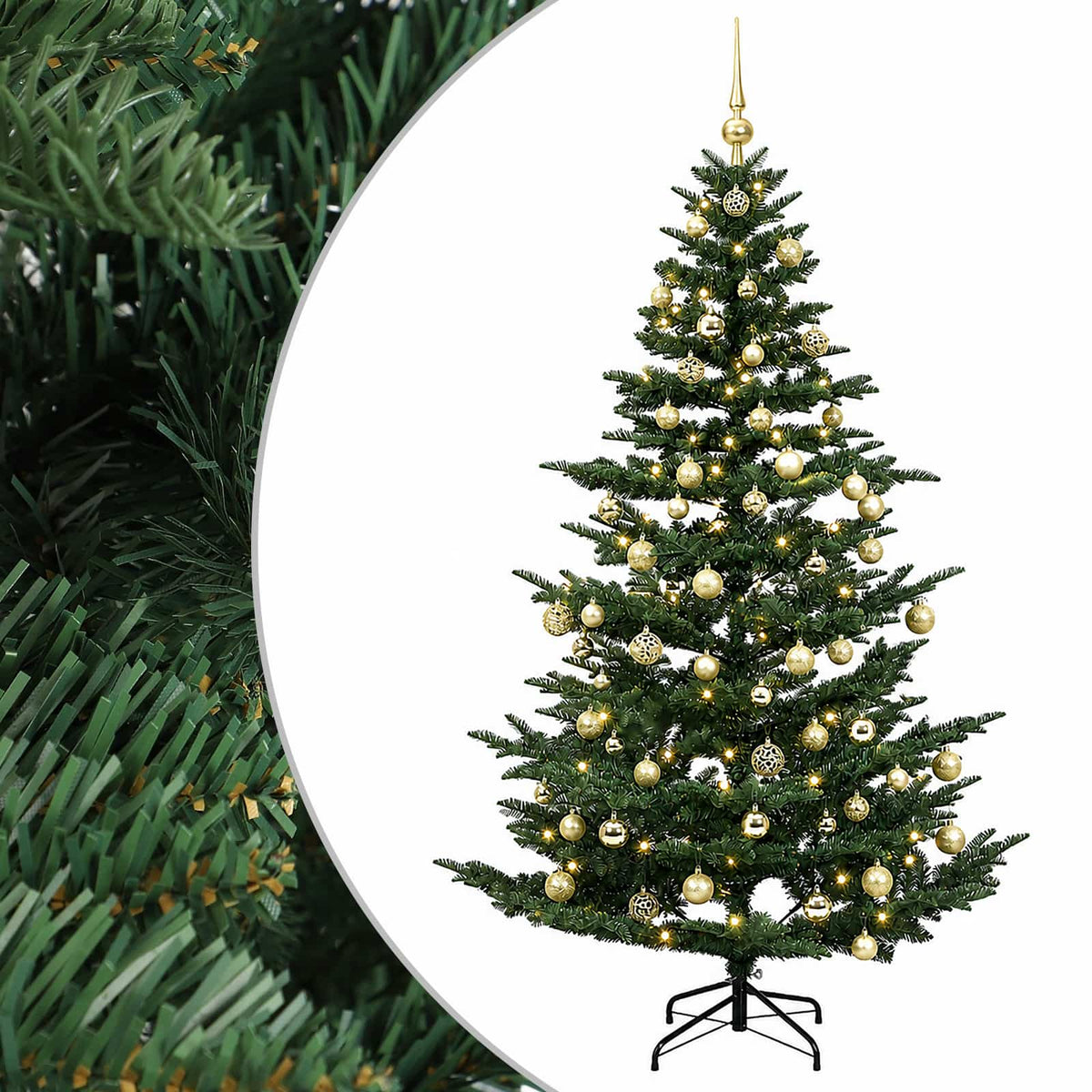 Artificial Christmas Tree Bauble LEDs