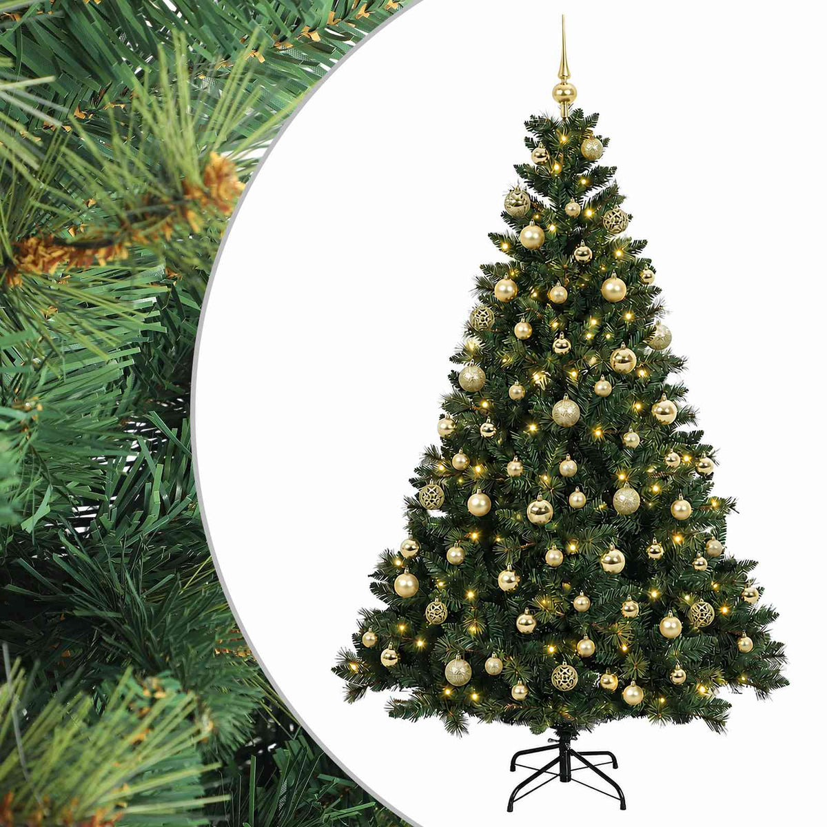 Artificial Christmas Tree Bauble LEDs