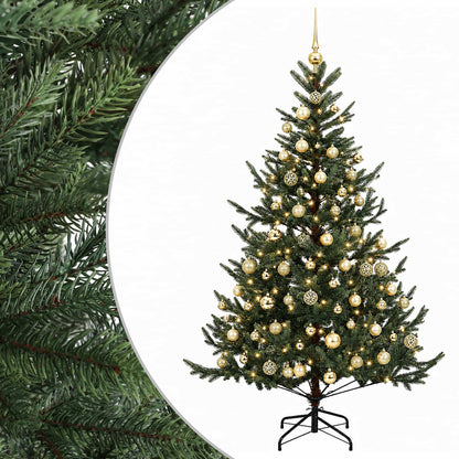 vidaXL Artificial Christmas Tree with Bauble 240 cm 300 LEDs 2