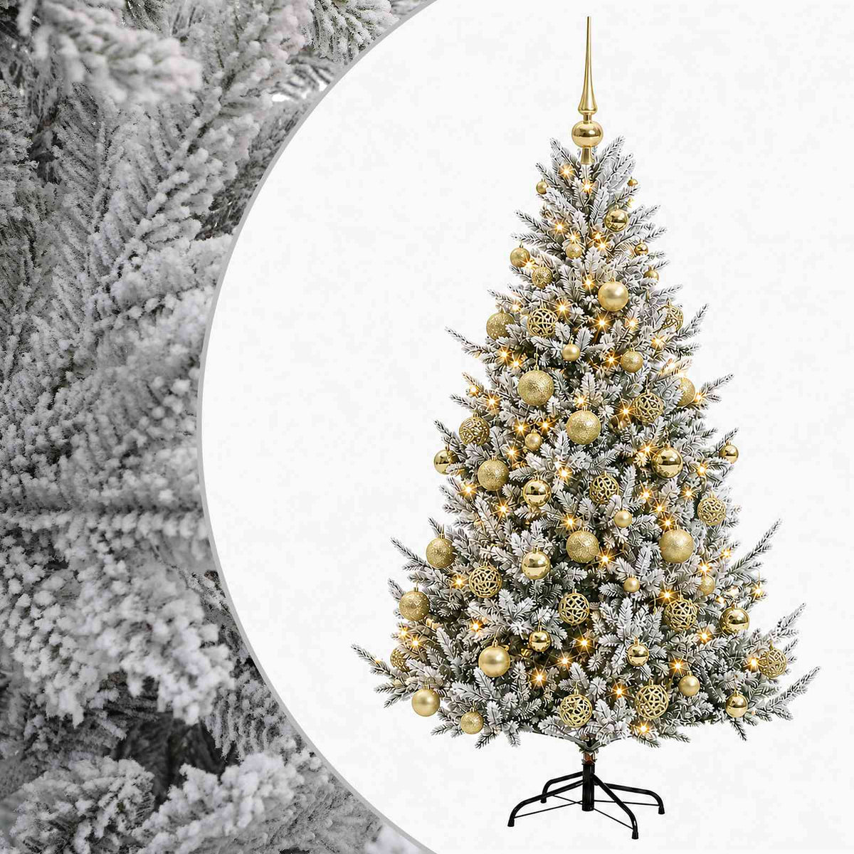 Artificial Christmas Tree Bauble LEDs