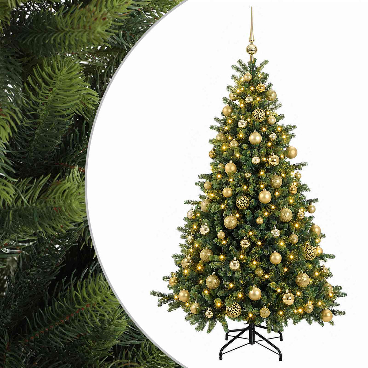 Artificial Christmas Tree Bauble LEDs