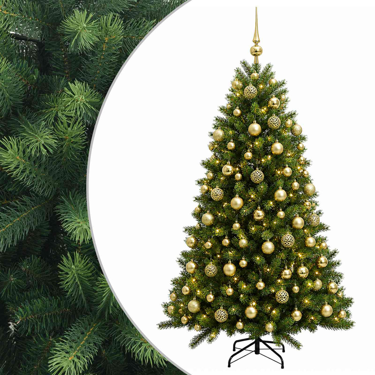 Artificial Christmas Tree Bauble LEDs