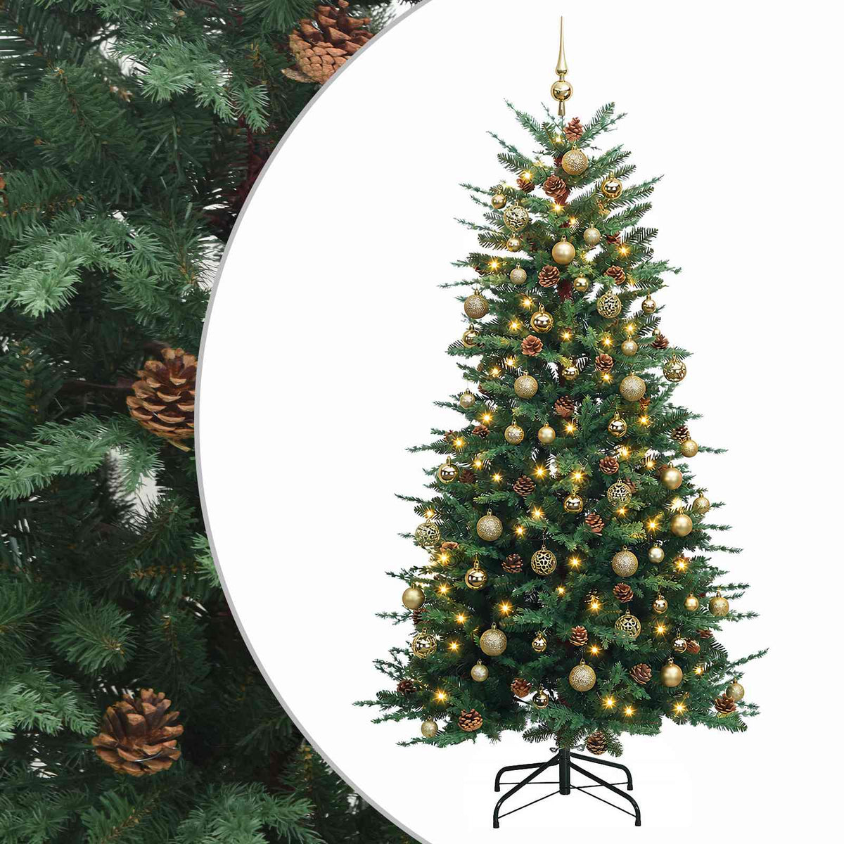 Artificial Christmas Tree Bauble LEDs
