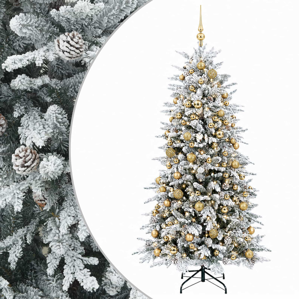 Artificial Christmas Tree Bauble LEDs